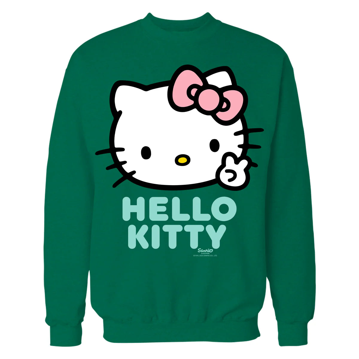 Hello Kitty Peace Love XOXO Sweet Friendship Pose Classic Official Sweatshirt