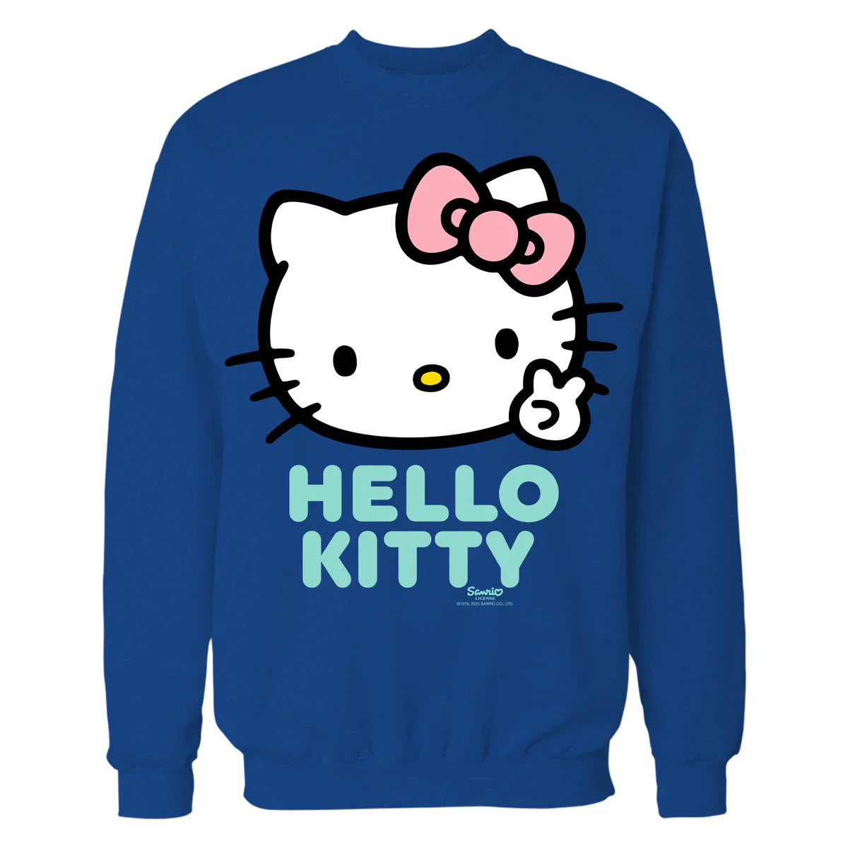 Hello Kitty Peace Love XOXO Sweet Friendship Pose Classic Official Sweatshirt