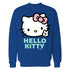 Hello Kitty Peace Love XOXO Sweet Friendship Pose Classic Official Sweatshirt