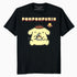 Hello Kitty Pompompurin Pose Sweet Yummy Food Classic Logo Official Men's T-Shirt