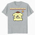 Hello Kitty Pompompurin Pose Sweet Yummy Food Classic Logo Official Men's T-Shirt