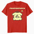 Hello Kitty Pompompurin Pose Sweet Yummy Food Classic Logo Official Men's T-Shirt