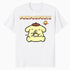 Hello Kitty Pompompurin Pose Sweet Yummy Food Classic Logo Official Men's T-Shirt
