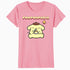 Hello Kitty Pompompurin Pose Sweet Yummy Food Classic Logo Official Women's T-Shirt