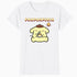 Hello Kitty Pompompurin Pose Sweet Yummy Food Classic Logo Official Women's T-Shirt