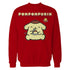 Hello Kitty Pompompurin Pose Sweet Yummy Food Classic Logo Official Sweatshirt