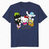 Hello Kitty Real Friendship Peace Love Sweet Team Classic Official Men's T-Shirt