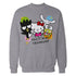 Hello Kitty Real Friendship Peace Love Sweet Team Classic Official Sweatshirt
