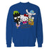 Hello Kitty Real Friendship Peace Love Sweet Team Classic Official Sweatshirt