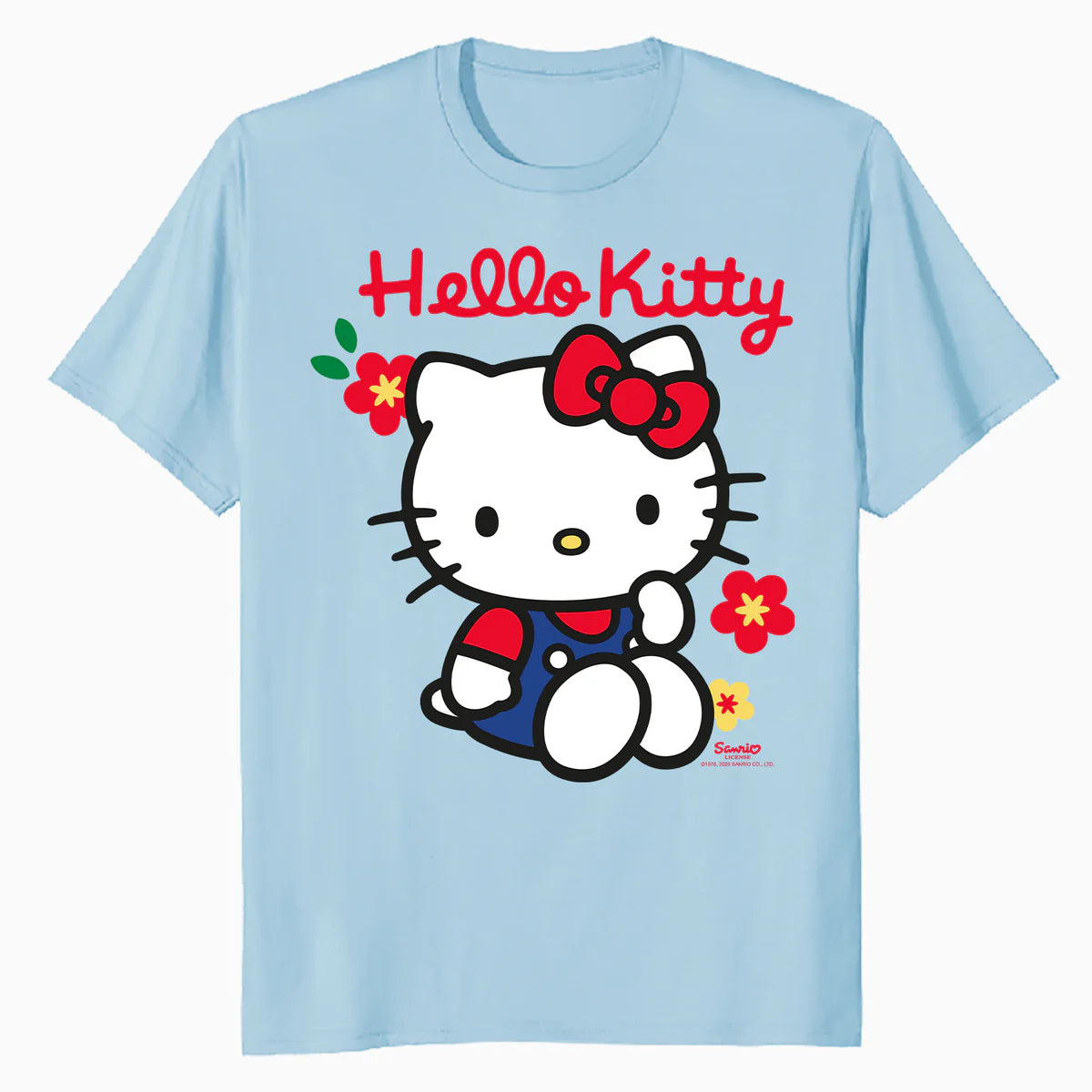 Hello Kitty Spring Flowers Sweet Cute Friends XOXO Classic Official Men's T-Shirt