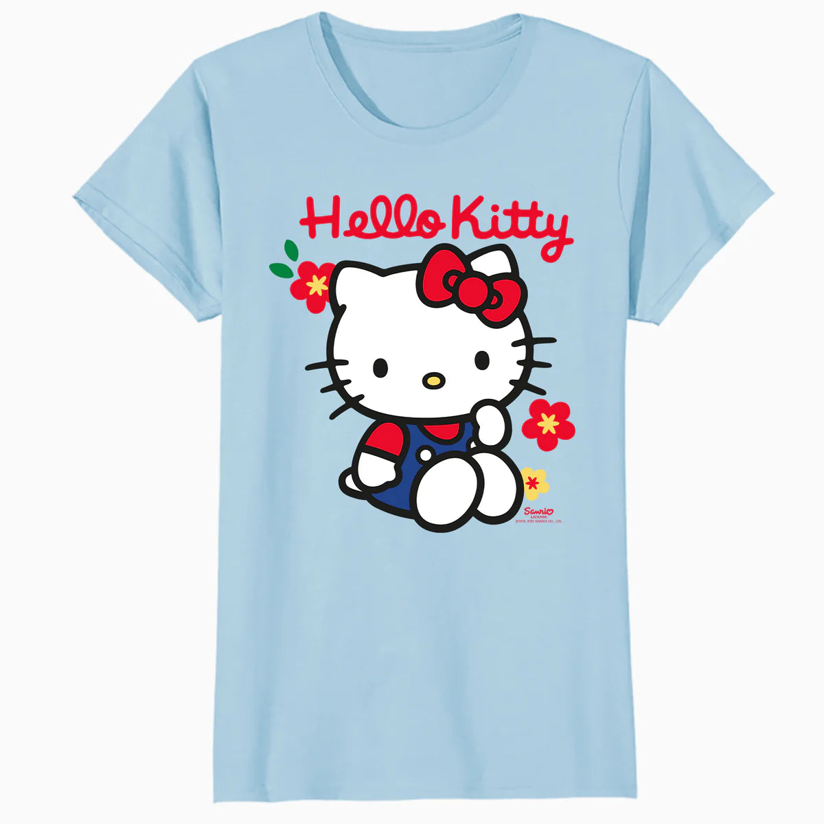 Hello Kitty Spring Flowers Sweet Cute Friends XOXO Classic Official Women's T-Shirt