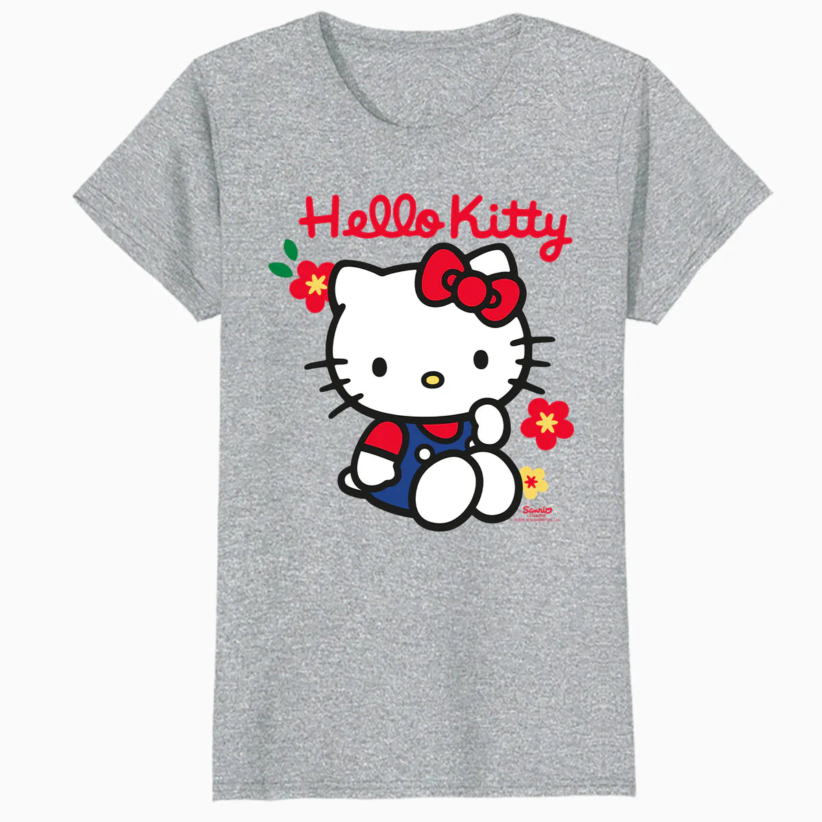 Hello Kitty Spring Flowers Sweet Cute Friends XOXO Classic Official Women's T-Shirt
