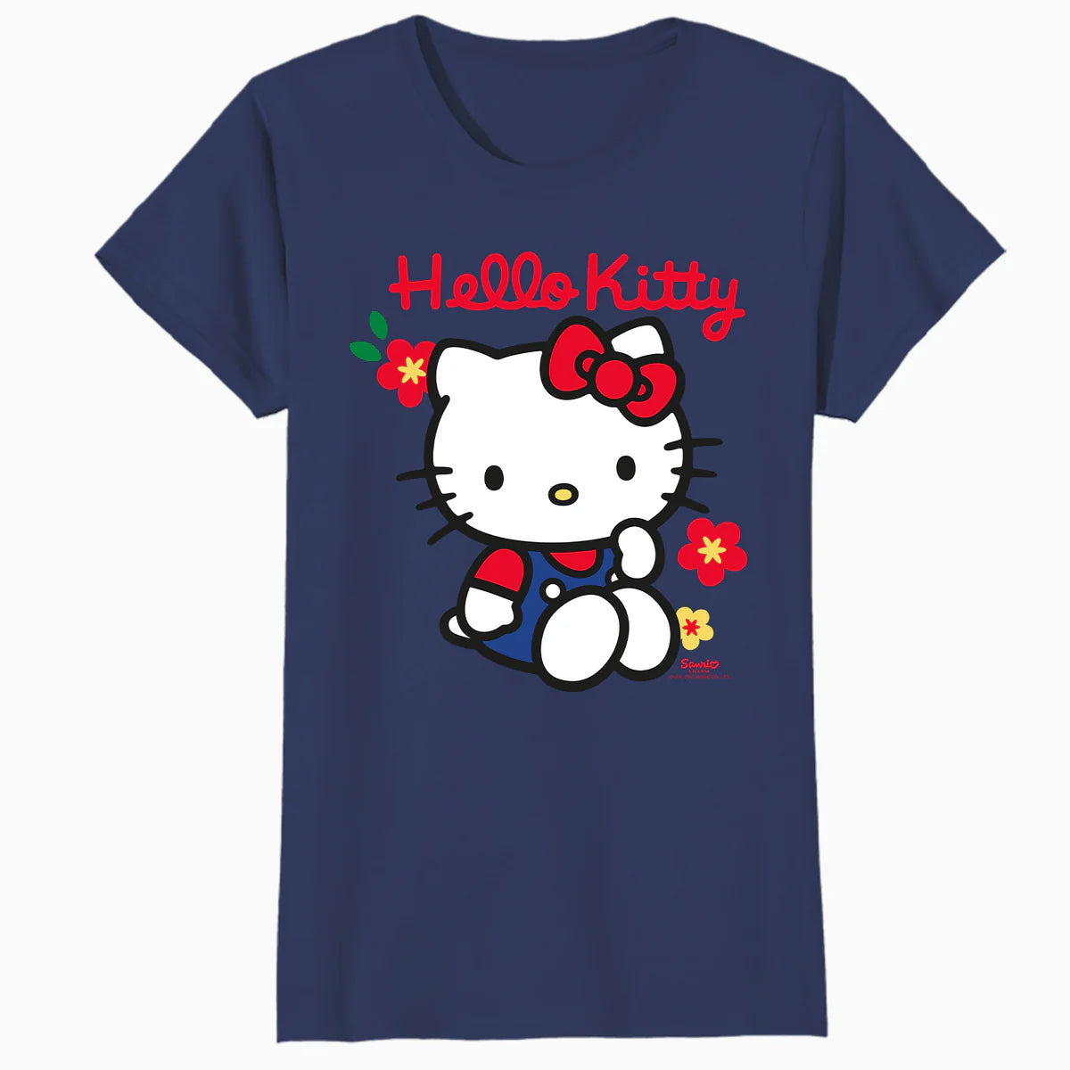 Hello Kitty Spring Flowers Sweet Cute Friends XOXO Classic Official Women's T-Shirt