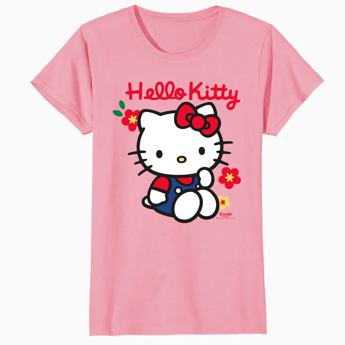 Hello Kitty Spring Flowers Sweet Cute Friends XOXO Classic Official Women's T-Shirt