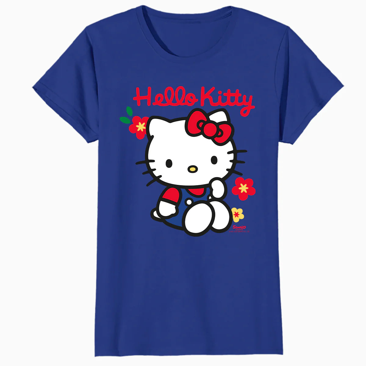 Hello Kitty Spring Flowers Sweet Cute Friends XOXO Classic Official Women's T-Shirt