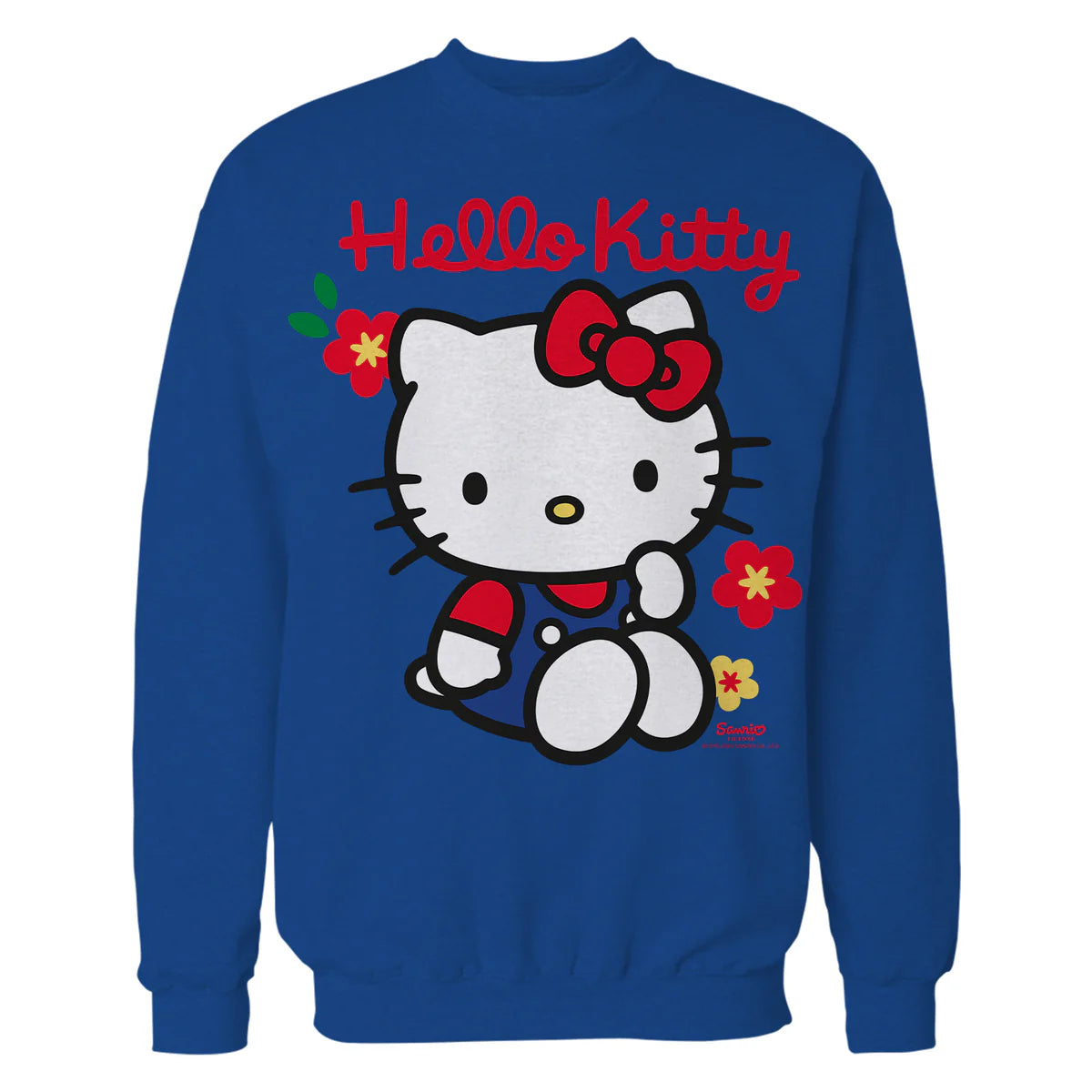Hello Kitty Spring Flowers Sweet Cute Friends XOXO Classic Official Sweatshirt