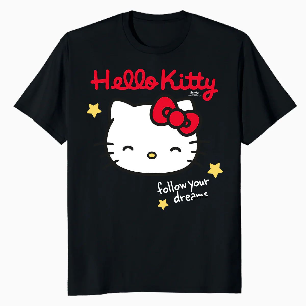Hello Kitty Stars Dreams Adventure Character Pose Classic Official Men's T-Shirt