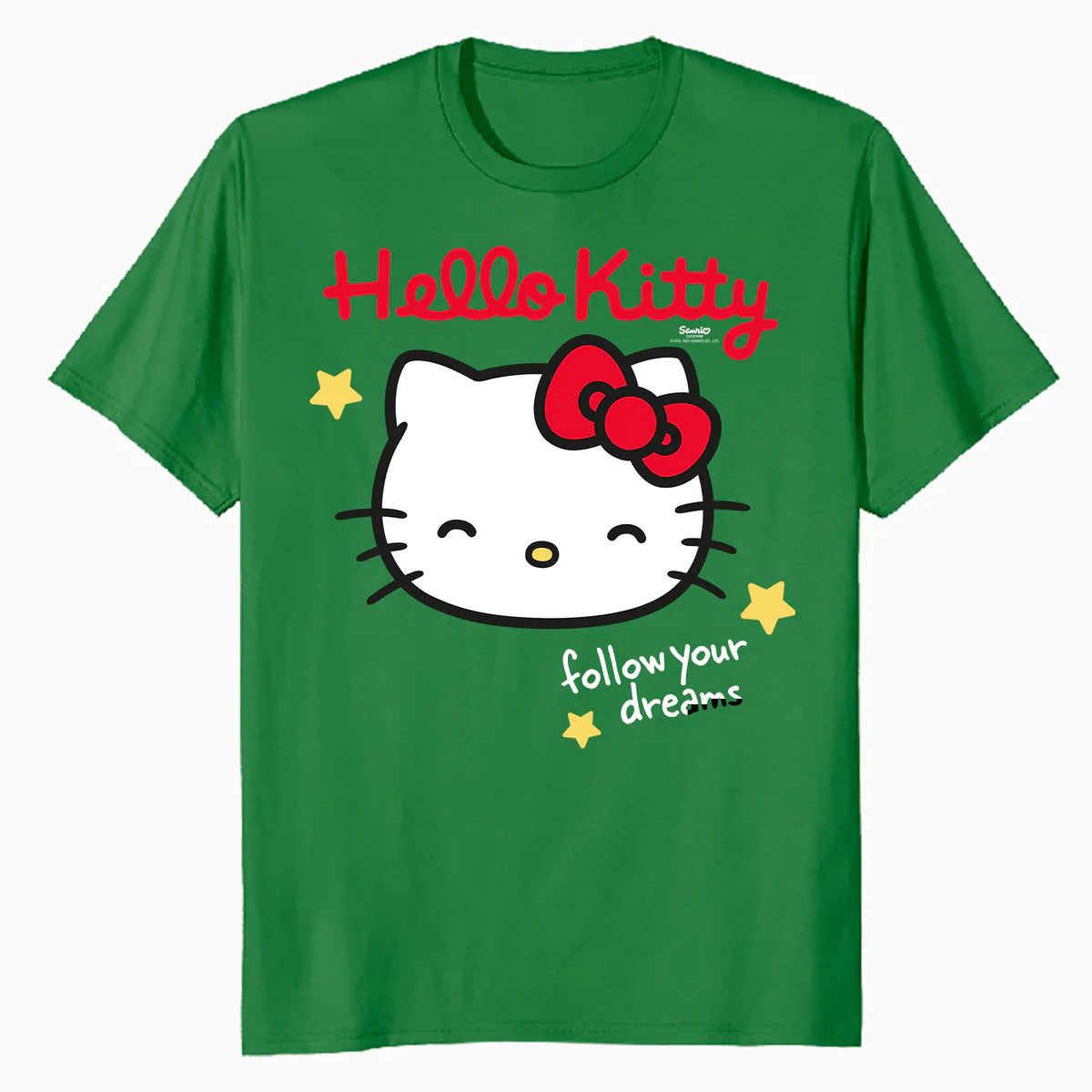 Hello Kitty Stars Dreams Adventure Character Pose Classic Official Men's T-Shirt
