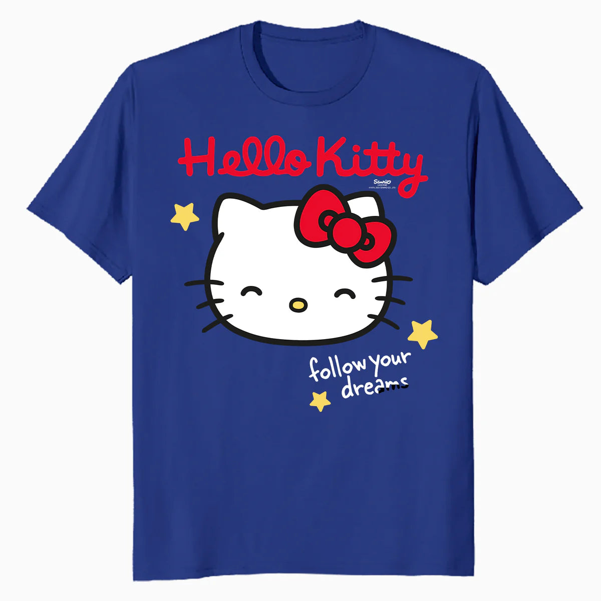 Hello Kitty Stars Dreams Adventure Character Pose Classic Official Men's T-Shirt