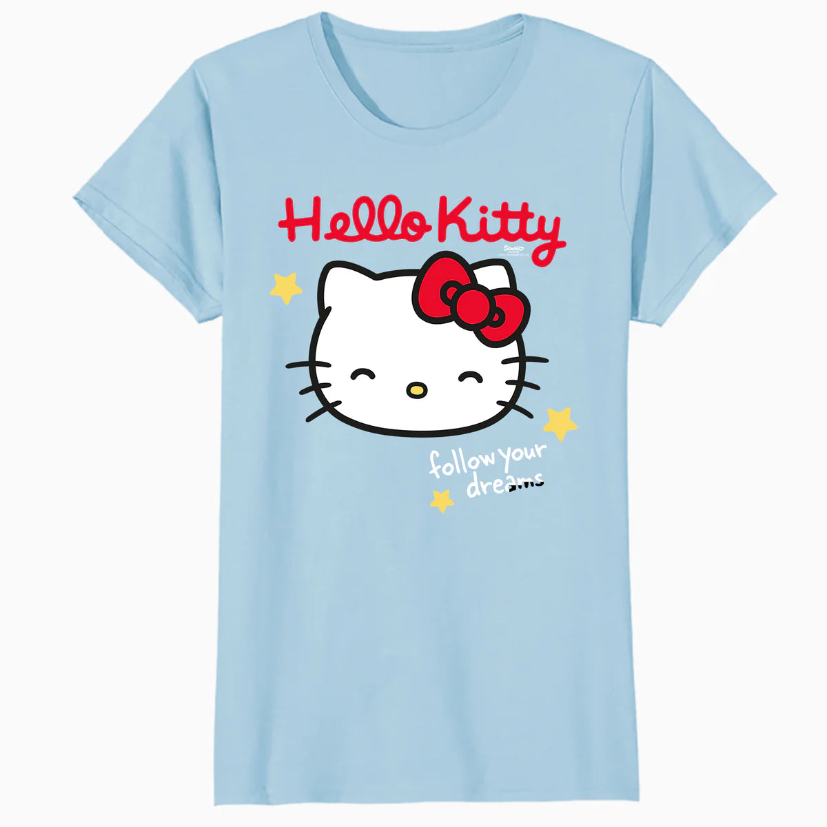 Hello Kitty Stars Dreams Adventure Character Pose Classic Official Women's T-Shirt