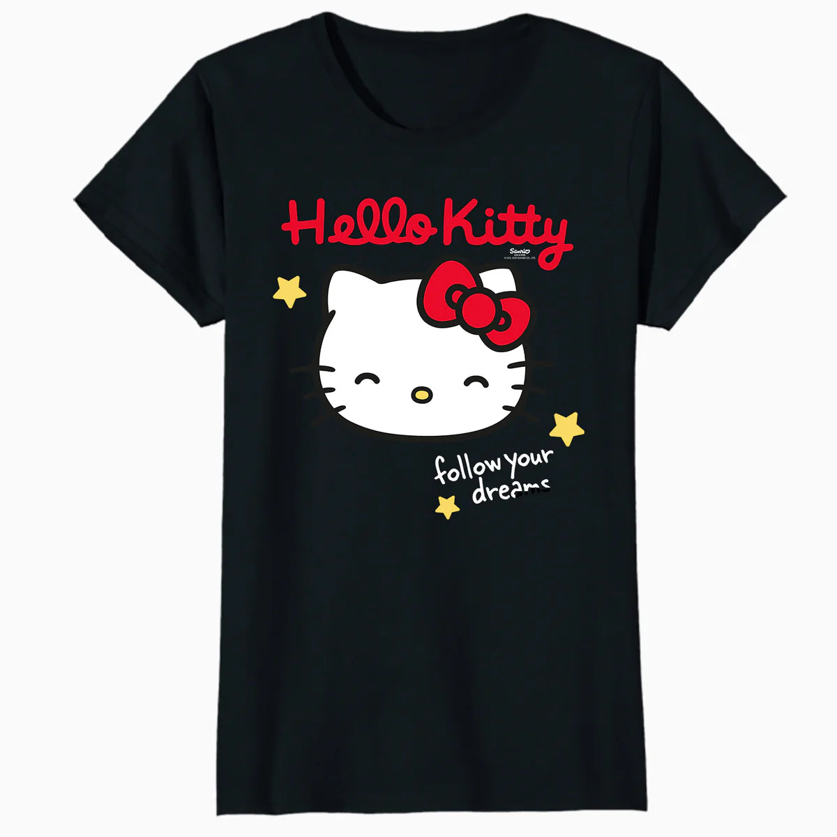 Hello Kitty Stars Dreams Adventure Character Pose Classic Official Women's T-Shirt