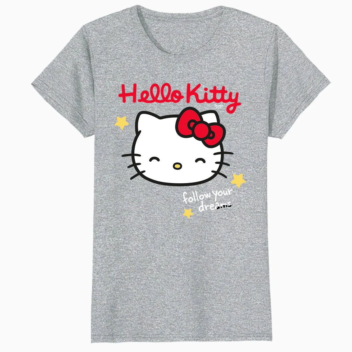 Hello Kitty Stars Dreams Adventure Character Pose Classic Official Women's T-Shirt