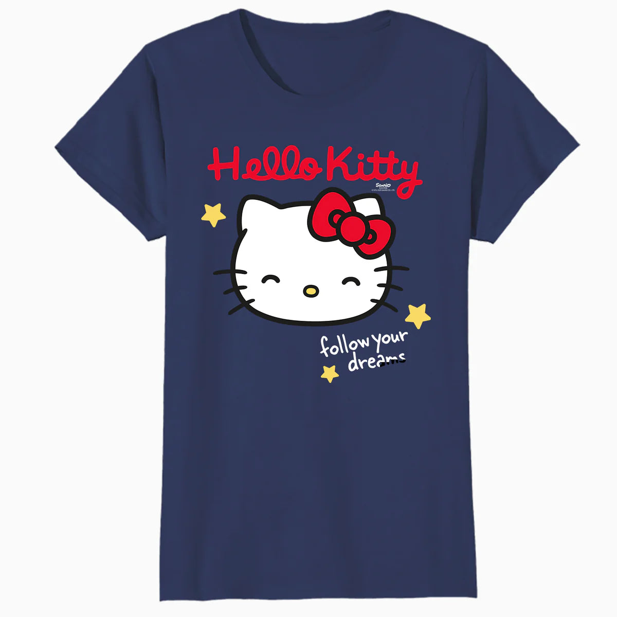 Hello Kitty Stars Dreams Adventure Character Pose Classic Official Women's T-Shirt