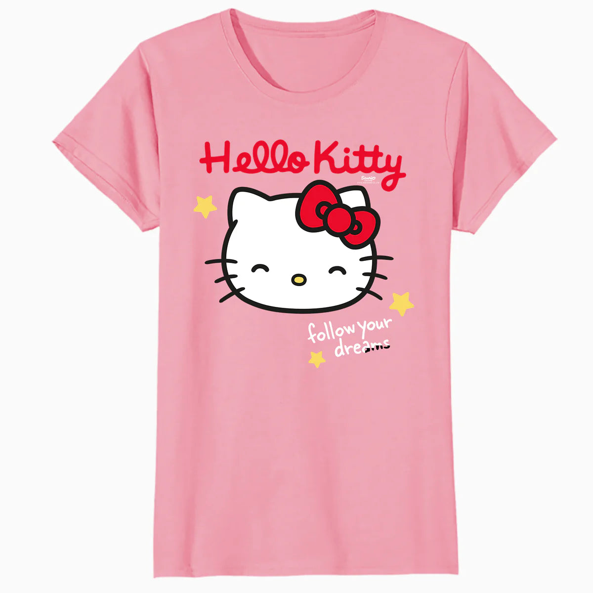 Hello Kitty Stars Dreams Adventure Character Pose Classic Official Women's T-Shirt
