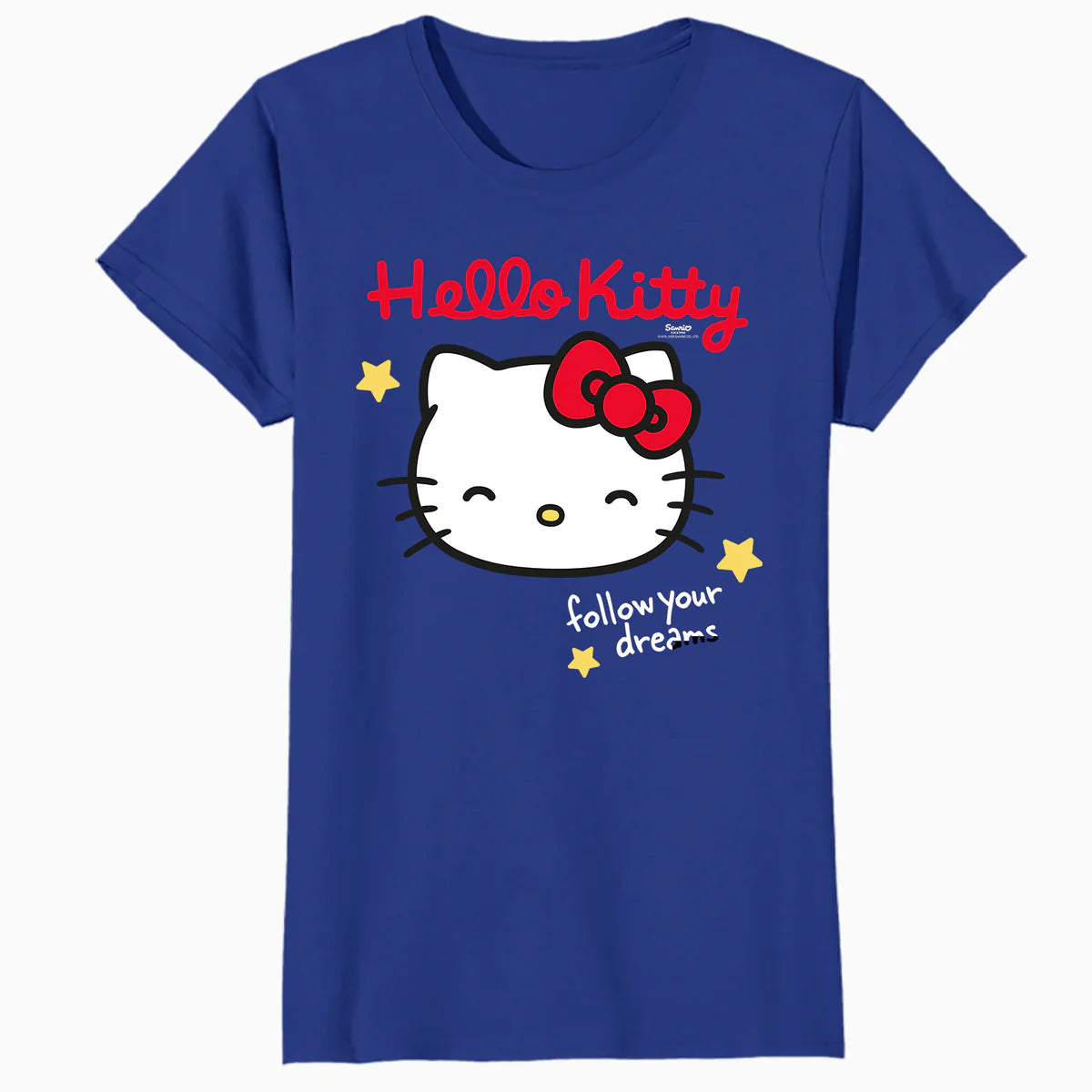 Hello Kitty Stars Dreams Adventure Character Pose Classic Official Women's T-Shirt