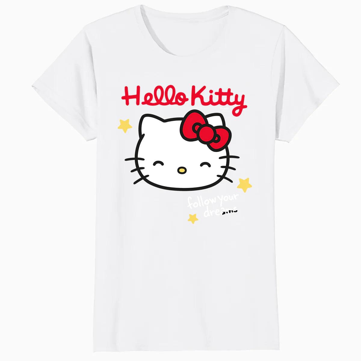 Hello Kitty Stars Dreams Adventure Character Pose Classic Official Women's T-Shirt