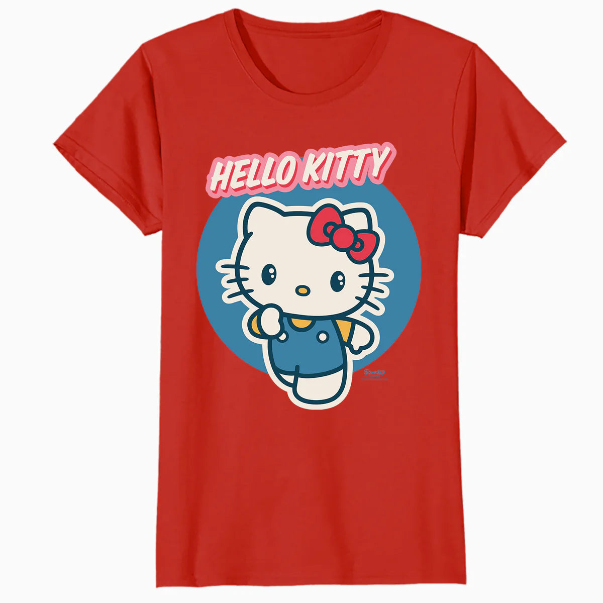 Hello Kitty Super Star Pose Retro Cute Friends XOXO Vintage Official Women's T-Shirt