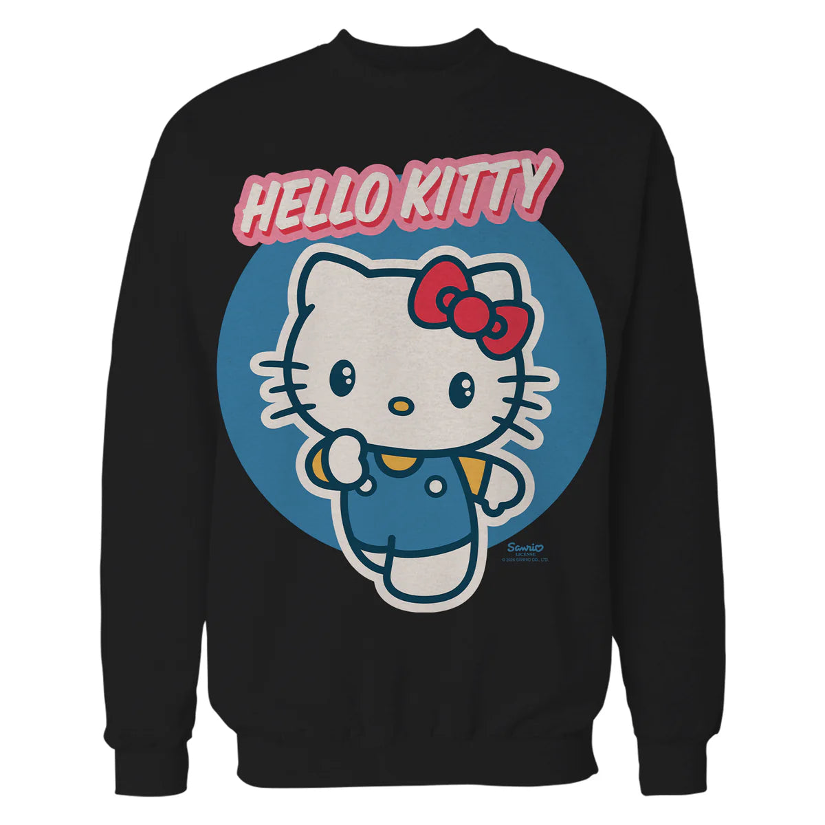Hello Kitty Super Star Pose Retro Cute Friends XOXO Vintage Official Sweatshirt