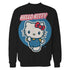 Hello Kitty Super Star Pose Retro Cute Friends XOXO Vintage Official Sweatshirt