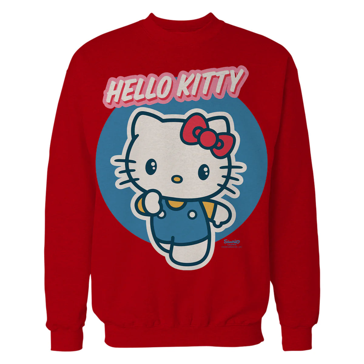 Hello Kitty Super Star Pose Retro Cute Friends XOXO Vintage Official Sweatshirt