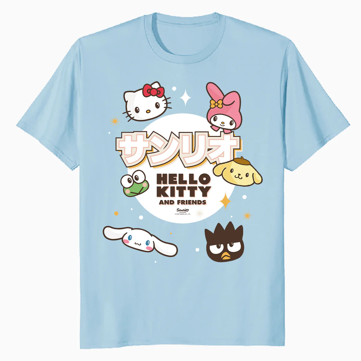 Hello Kitty Tokyo Japan Cute Friends Collage Pose Classic Official Men's T-Shirt