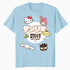 Hello Kitty Tokyo Japan Cute Friends Collage Pose Classic Official Men's T-Shirt