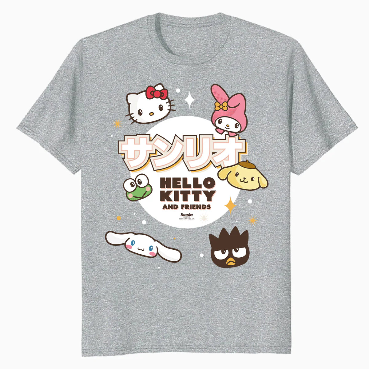 Hello Kitty Tokyo Japan Cute Friends Collage Pose Classic Official Men's T-Shirt