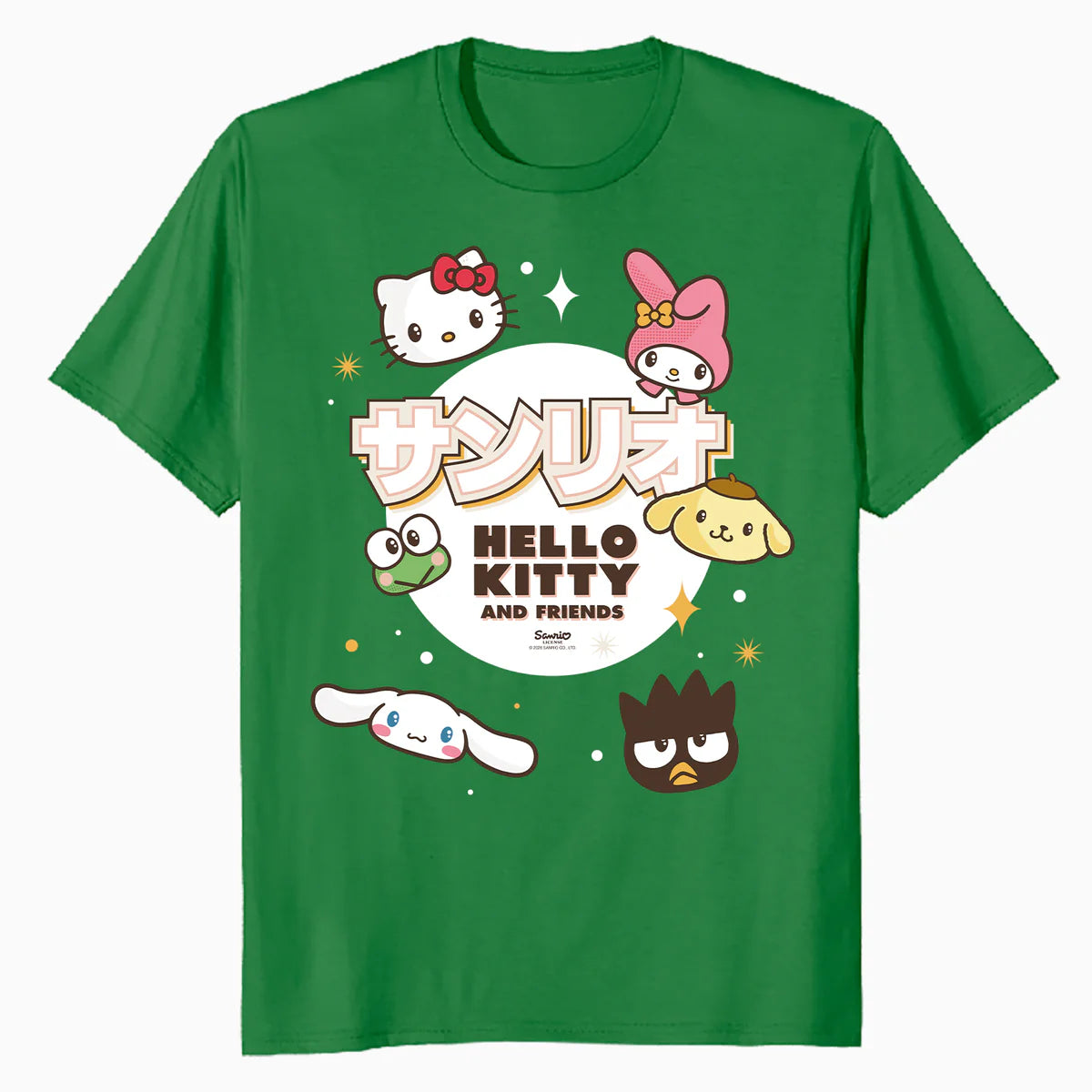 Hello Kitty Tokyo Japan Cute Friends Collage Pose Classic Official Men's T-Shirt