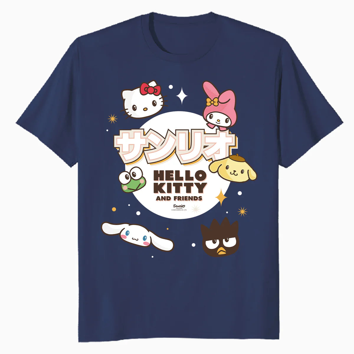 Hello Kitty Tokyo Japan Cute Friends Collage Pose Classic Official Men's T-Shirt