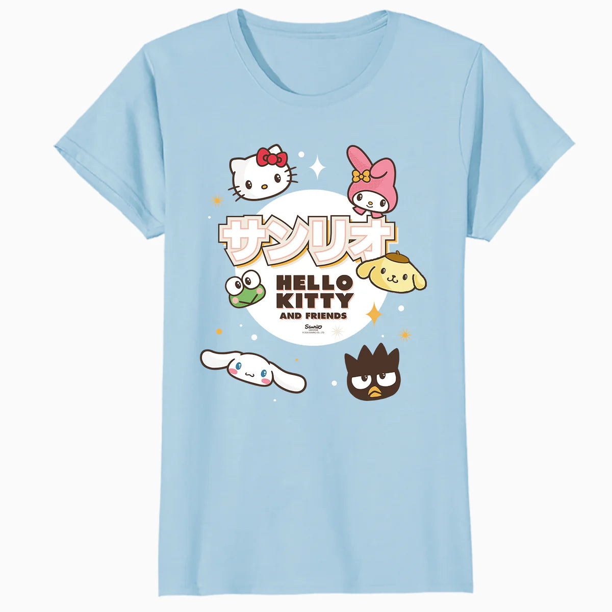 Hello Kitty Tokyo Japan Cute Friends Collage Pose Classic Official Women's T-Shirt