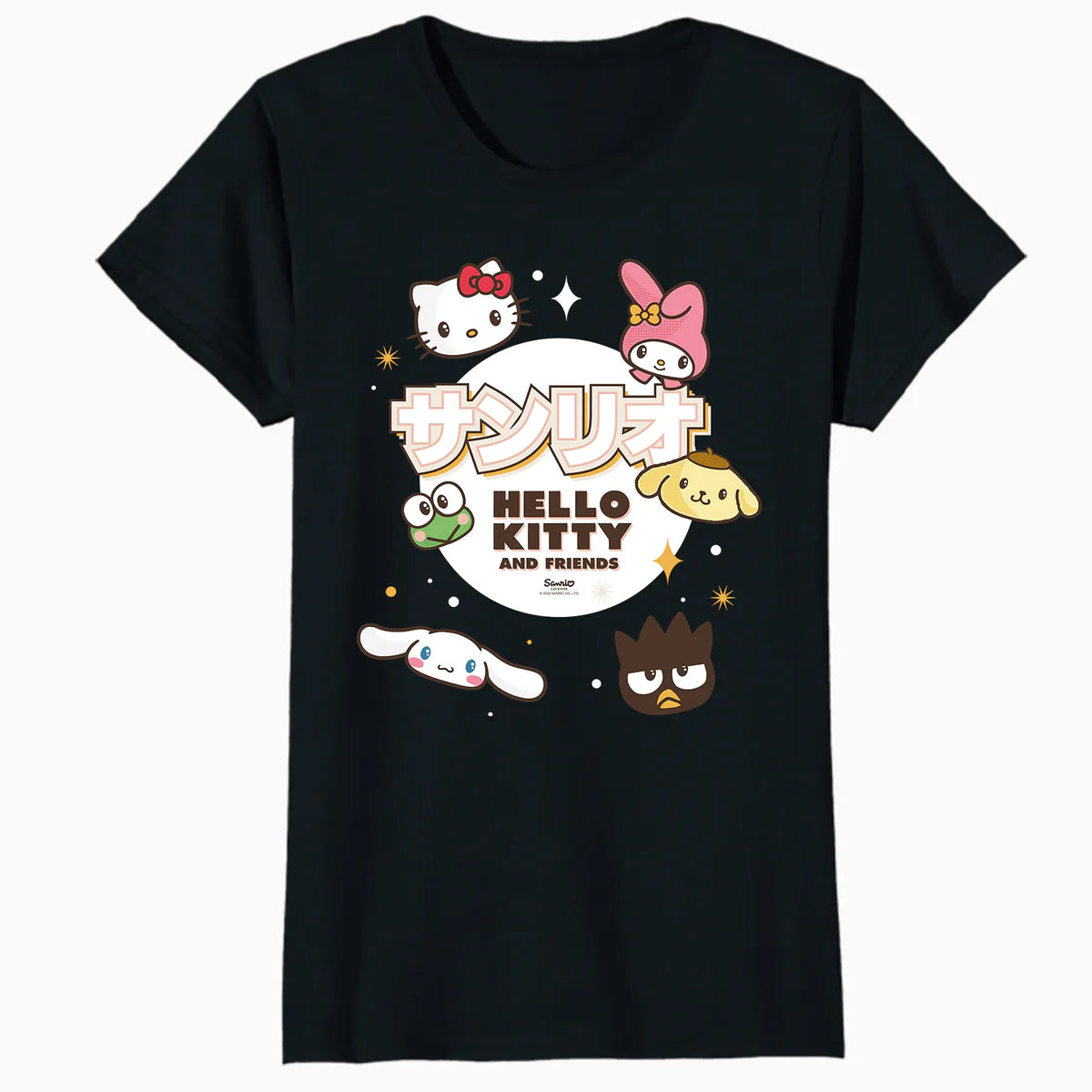 Hello Kitty Tokyo Japan Cute Friends Collage Pose Classic Official Women's T-Shirt