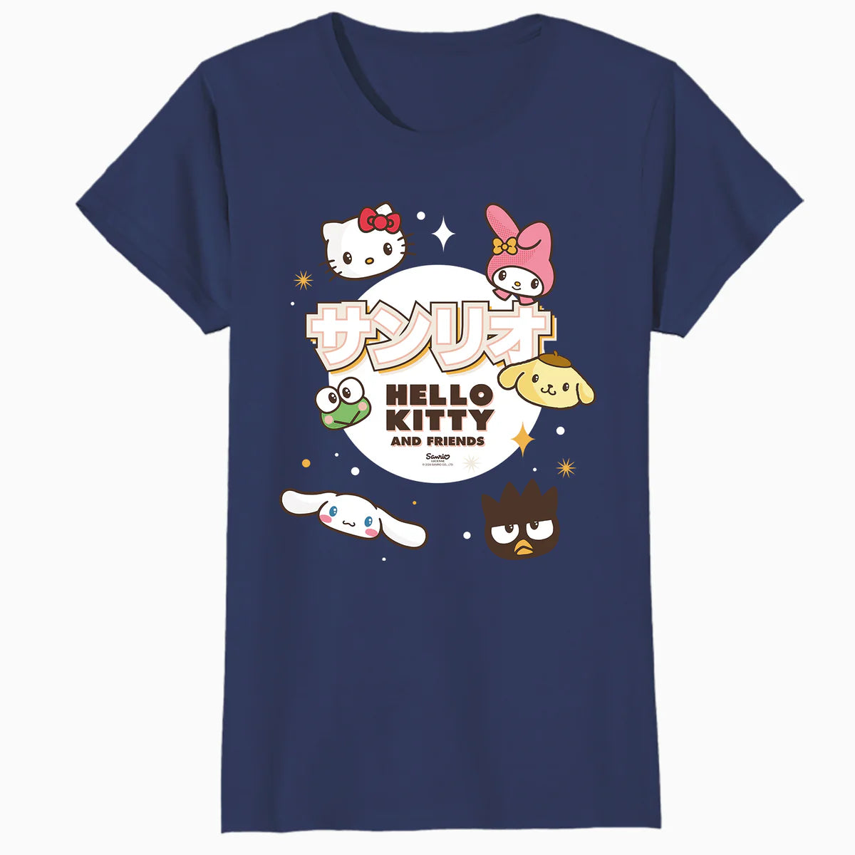 Hello Kitty Tokyo Japan Cute Friends Collage Pose Classic Official Women's T-Shirt