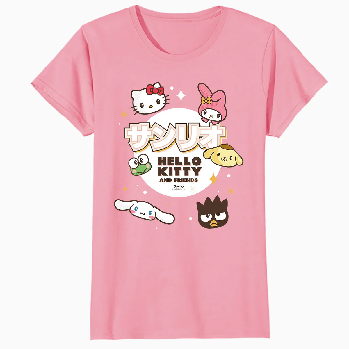 Hello Kitty Tokyo Japan Cute Friends Collage Pose Classic Official Women's T-Shirt