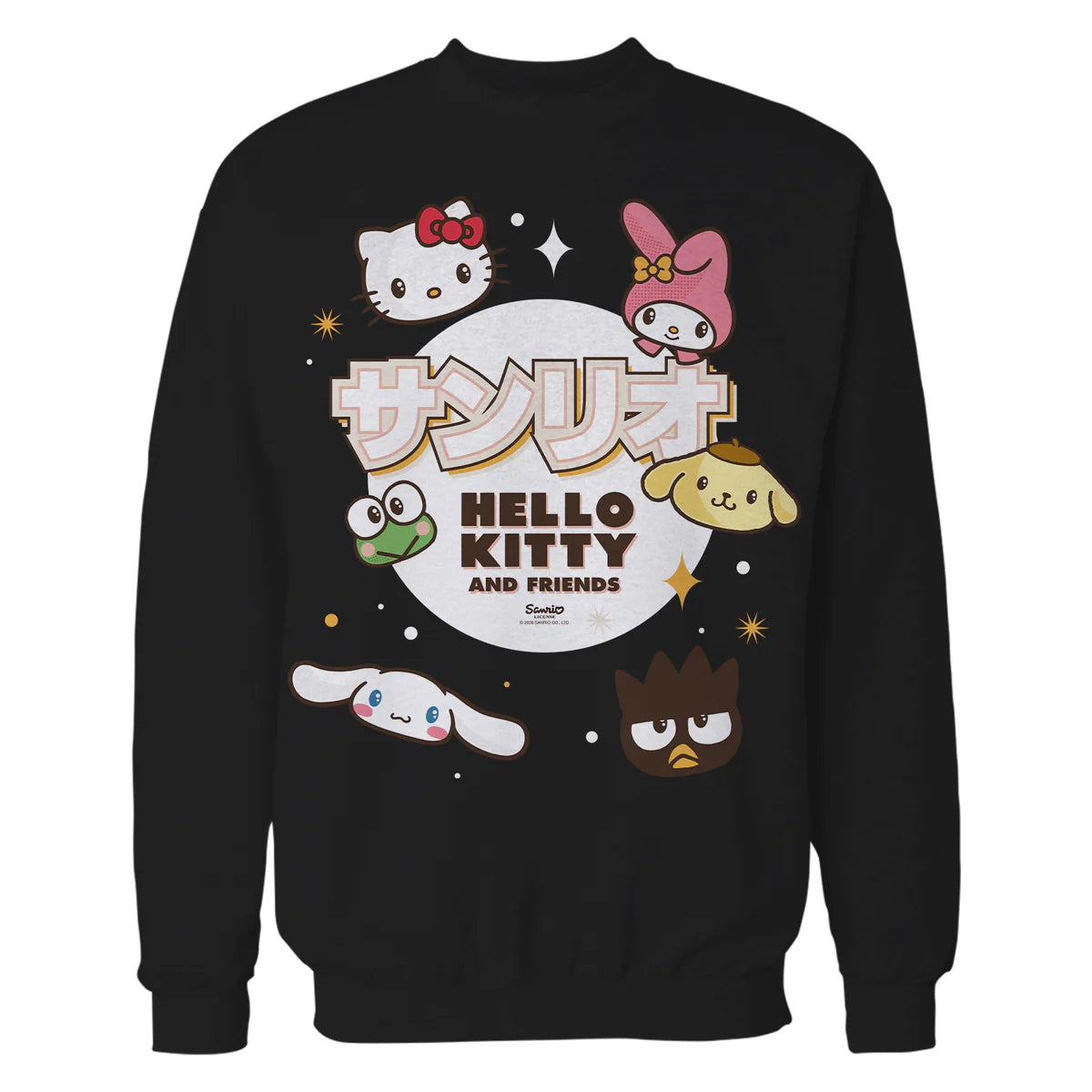 Hello Kitty Tokyo Japan Cute Friends Collage Pose Classic Official Sweatshirt