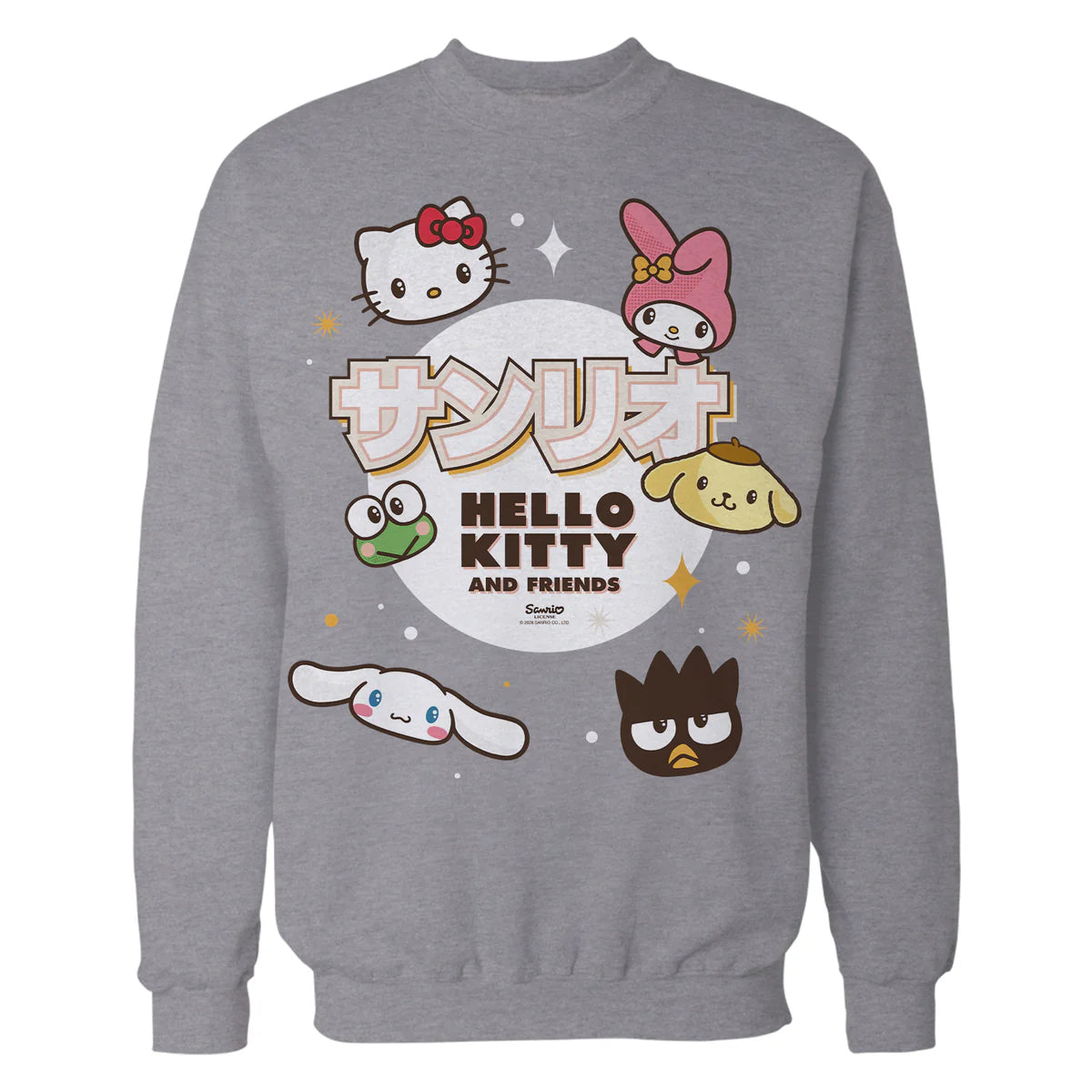 Hello Kitty Tokyo Japan Cute Friends Collage Pose Classic Official Sweatshirt