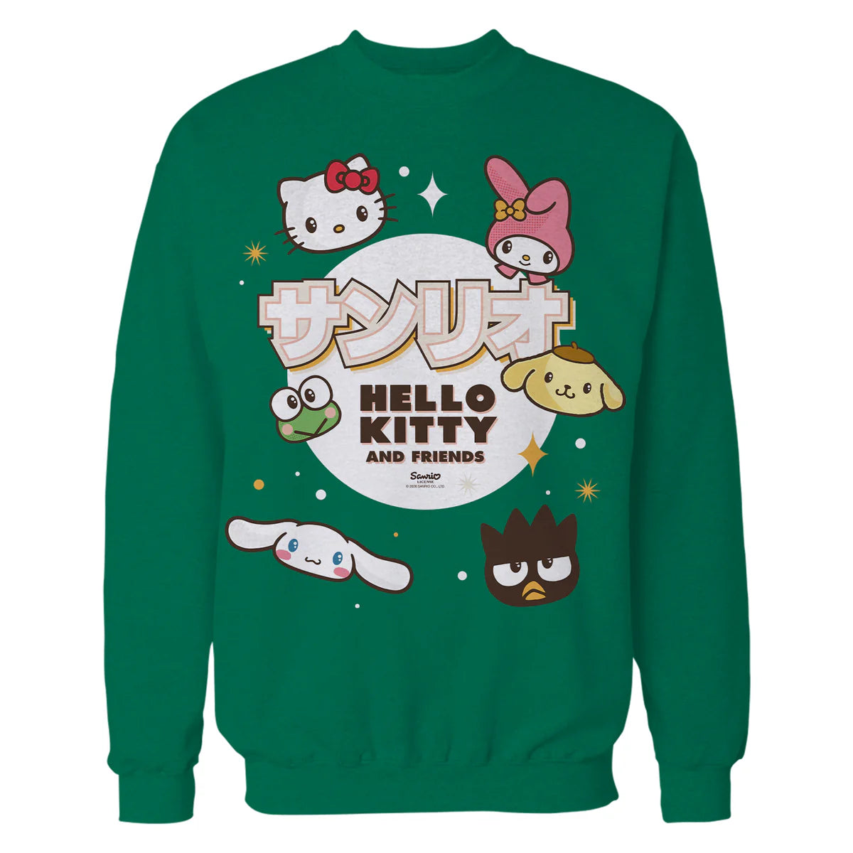 Hello Kitty Tokyo Japan Cute Friends Collage Pose Classic Official Sweatshirt