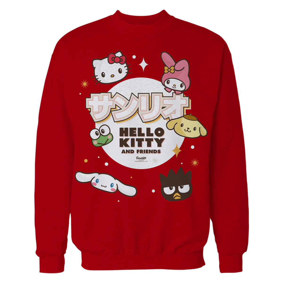 Hello Kitty Tokyo Japan Cute Friends Collage Pose Classic Official Sweatshirt