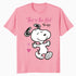 Peanuts Snoopy Spring Summer Vibe Fun Hearts Friends Classic Official Men's T-Shirt