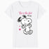 Peanuts Snoopy Spring Summer Vibe Fun Hearts Friends Classic Official Women's T-Shirt
