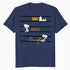 Peanuts Snoopy Woodstock Smile Giggle Laugh Fun Lol Classic Official Men's T-Shirt
